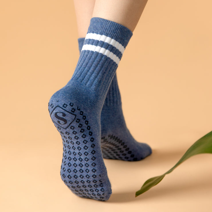 Urban in Dark Sky Blue | Grip Socks