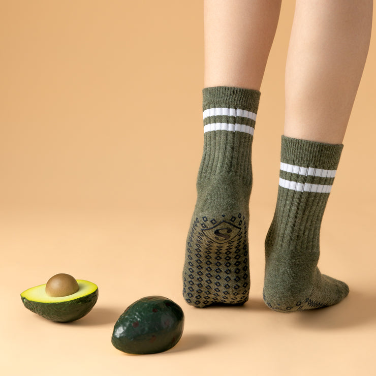 Urban in Dark Green | Grip Socks